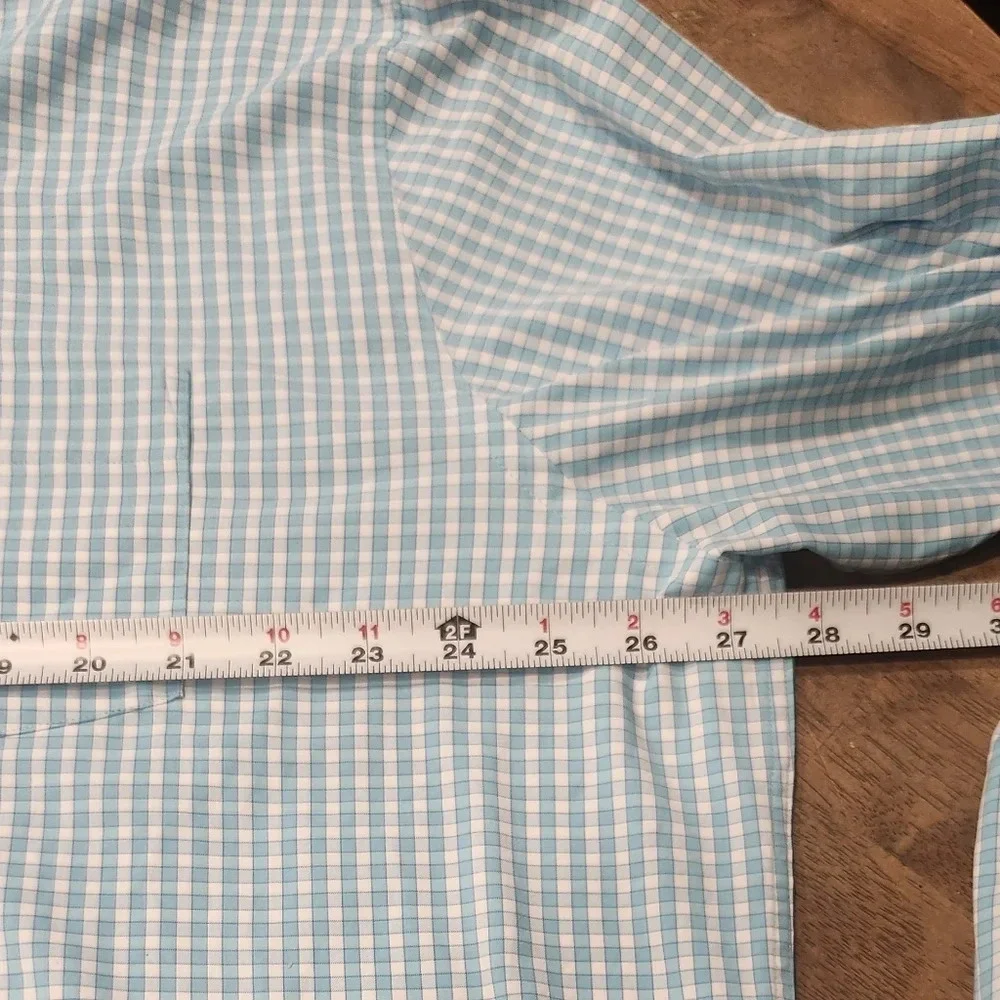 Peter Millar Summer Comfort Mens Long Sleeve Button-up Size XXL-2X